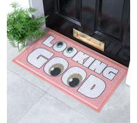 Looking Good Doormat (70 x 40cm) Artsy Mats Pink 40cm x 70cm