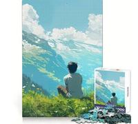 Looking Into The Distance Jigsaws 1000 Pieces for Teenagers Mind Workout Smooth Joint Home Fun Birthday Idea (50x75cm)