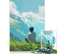 Looking Into The Distance Teenager Jigsaw Puzzles 1000 Pieces Mind Workout Snug Connection Home Fun Festive Gift (38x26cm)