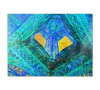 Looking Up Glass Chopping Board Benjamin Tate Design Natural One Size