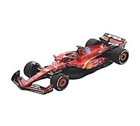 LookMart 1/43 Scuderia Ferrari SF-24 2024 F1 Abdabi GP 3rd Place #16 C. Le Krare, Assembled Product, Sponsor Logo Display, Universal Mini Car