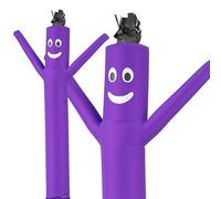 LookOurWay Air Dancers Wacky Waving Inflatable Tube Man Attachment, 7 FT High, Advertising, Air Dancer, Waving Man, Inflatable Tube, Guy, Blower Not Included, Purple