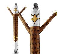 LookOurWay Eagle Mascot Character Animal Themed 20-Feet Tall Air Dancers Inflatable Tube Man Attachment (No Blower)