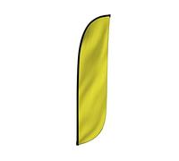 LookOurWay Feather Flag, Yellow, 12-Feet