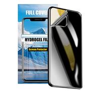 LOOKSEVEN 2 Pack Privacy Hydrogel Film For Samsung Galaxy Note 20 Clear Soft TPU Screen Protector, High Sensitivity Protective Film (Not Tempered Film)