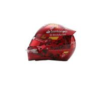 Looksmart Carlos Sainz 2024 Abu Dhabi GP Mini Helmet 1/5 Scale | Special Edition, Official 2024 Collection, Includes Display Box, Spark Model