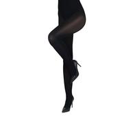 looksy Women Tights Thick Natural Solid Colours Office Casual Shiny Classic Warm Basic Durable Supportive 100 Denier Opaque Fashionable, Nero S