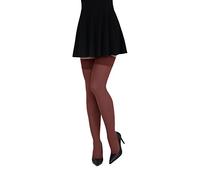 looksy Womens Hold Ups Opaque Self-supporting Stockings 60 den Elastic Band Tape Plus Size Thigh-High, Porto M/L