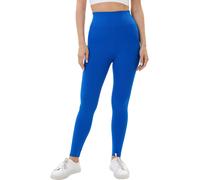 Lookus Women's Zelal Ribbed Leggings in Blue | Size: Large Lookus Blue L