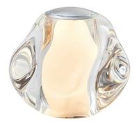 LOOM DESIGN LED rechargeable table lamp Ice Ball, chrome, Ø 10.5 cm