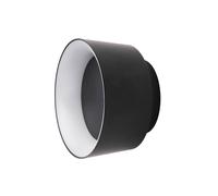 LOOM DESIGN LED ceiling lamp Cookie black aluminium Ø 15 cm