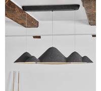 Panorama Pendant Large Black/Grey