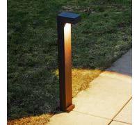 LOOM DESIGN LED path light Arn, corten, height 70 cm, aluminium