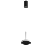 LOOM DESIGN LED pendant light Nyx P1, white, aluminium