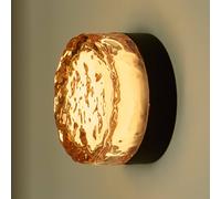 LOOM DESIGN LED wall lamp Otto Ice amber, 13 cm, CCT, IP65