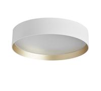 Loom Design LUCIA 35 Ceiling/Wall Lamp White/ Gold, 18W, 2700K.