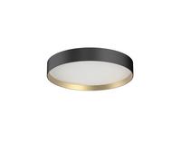 Loom Design LUCIA 45 Wall/Ceiling Lamp Black/Gold, 26W, 2700K