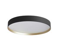 LOOM DESIGN LED ceiling lamp Lucia black/gold-coloured Ø 60 cm