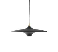 LOOM DESIGN LED pendant light Moja, Ø 35 cm, black