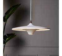 LOOM DESIGN Moja LED pendant light, Ø 35 cm, white