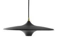 LOOM DESIGN LED pendant light Moja, Ø 42 cm, black