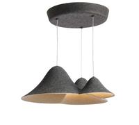 Loom Design Panorama Pendant Small Black/ Gray