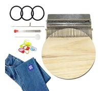 Loom Kit for Patching Fabric - Sewing Tool for Patches, Knitting Loom Kit for Beginners - For Beginners Crafts Arts Projects With Socks Jeans Clothes Crochet And