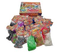 Loom Twisters ART_CRAFT_KIT, Loom Twister Twister Twister Junior Rubber 21,600 Pieces