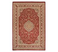 Loomed Gold Red Classical Oriental Medallion Runner Rug 60Cm X 240Cm