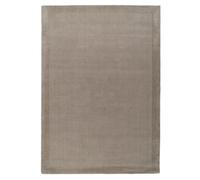 Loomed Large Modern Bordered Light Grey Soft Bedroom Area Rug 190Cm X 280Cm