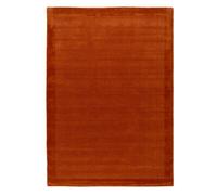 Loomed Large Modern Bordered Red Soft Bedroom Area Rug 190Cm X 280Cm