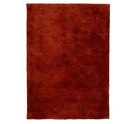 Loomed Sienna Red Luxury Plush Soft Pile Living Area Rug 190Cm X 280Cm