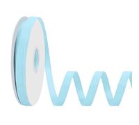 LoomJoyz Double Sides Light Blue Grosgrain Ribbon for Gift Wrapping 12mm×45 Meters Ribbon Ideal for Sewing Hair Bow Flower Bouquet Crafts Weddings Floral Arrangements