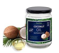 looms & weaves - Wood Pressed Raw Coconut Oil in Premium Glass Jar - 500 ml (Made in small batches & from local variety of organically grown coconut oil from Kerala)