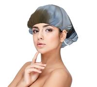 Loon Birds Satin Bonnet Silk Bonnet, Hair Bonnet For Sleeping, Soft Double Layer Silk Sleeping Cap Hair Wrap For Women Natural Hair Curly Hair Braided Hair Long Hair