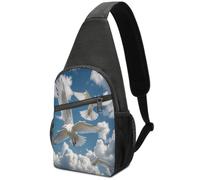 Loon Birds Sling Bag Crossbody Bags Chest Bag