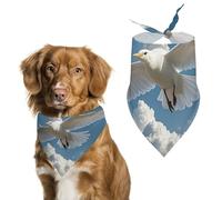 Loon BirdsPet Scarf Dog Bandana for Small Medium Large Exquisite Unique Cat Dogs Kerchief Premium Fabric Cute Triangle Cat Dogs Bibs Scarf