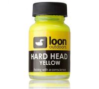 LOON Hard Head Fly Finish (Colour options), for fly tying, Glossy (Black)