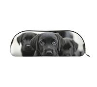Loon Nature Bird Print Cosmetic Bags For Women,Receive Bag Makeup Bag Travel Storage Bag Toiletry Bags Pencil Case, Puppies Dog, One Size