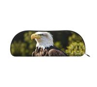 Loon Nature Bird Print Cosmetic Bags For Women,Receive Bag Makeup Bag Travel Storage Bag Toiletry Bags Pencil Case, Flying Eagle, One Size