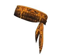 Loon Nature Bird Print Head Tie Headbands Athletic Sweatbands for Men Women Head Tie Sport Bandana for Yoga Gym
