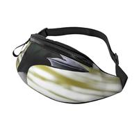 Loon Nature Bird Printed Personalized Waist Bag, Lightweight and Versatile Crossbody Bag for Everyday and Outdoor Adventures