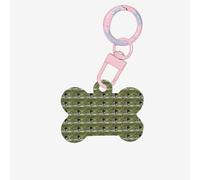 Loon Nature Bird Printing 1 Pc Dog Bone Shape Id Tags Double Sided with Key Ring Craft for Pets