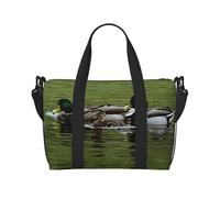 (Loon Nature Bird) Waterproof Lightweight Hand Travel Bag - Large Carry-On for 3-5 Day Trips | Air Travel, Sports, Weekend Use | Men & Women (1-Pack)