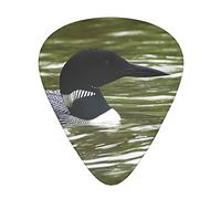 Loon Nature Birds Advanced guitar pick 12 pieces Three thicknesses for bass, electric guitar, acoustic guitar bag