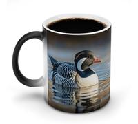 Loon Nature Birds Color Changing Mug Heat Changing Coffee Mugs Funny Heat Activated Mug Ceramic Magic Cup Novelty Coffee Mugs 12 Oz Unique Tea Cup Birthday Gift for Women Men
