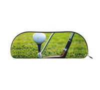 Loon Nature Women Bird Print Cosmetic Bag Makeup Bag Toiletry Bag, Golf Course, Taglia Unica