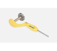 Loon Outdoors Ergo Bobbin Fly Tying Tool, Ergonomic Handle, Adjustable Tension (Yellow)