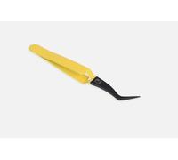 Loon Outdoors Precision Fly Tying Tool for Small Flies, Bent Tip for CDC and Dubbing (Yellow)