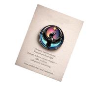 Loon Shaped Brooch Acrylic Bird Pin Elegant Nature Inspired Accessory for Jackets and Bags Clothing Accessories Collectible Animal Pin